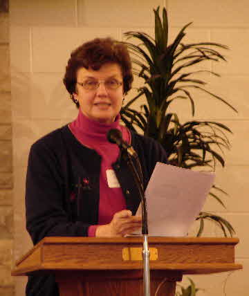 Myrna Grove talks about Lockport Mennonite Church